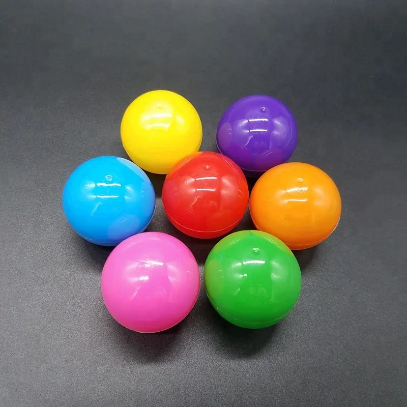 Promotional China Product 3.8センチメートルToy Capsules Solid Color 38ミリメートルSurprise Egg Plastic Empty Capsule Toy For Vending Machine