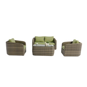 Piscina al aire libre tejido sofá de jardín de ratán conjunto - Product Image 2