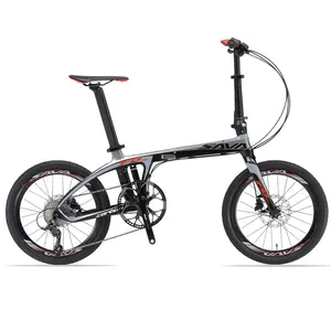 20 inch Folding Bike T800 Carbon Fiber bicycle Ultralight Mini Compact for City Tour Bike and Children carbon fold bike