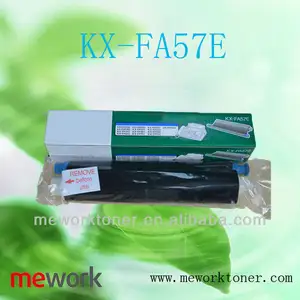 متوافقة باناسونيك شرائط طابعة KX-FA57E الفاكس الفيلم المستخدمة في KX-FHD332/333/351/352/353;KX-FP341/342/343/361/362/363/701/702