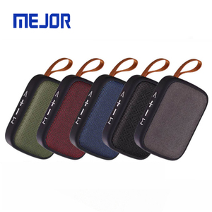 프로모션 선물 패브릭 휴대용 싼 스피커 <span class=keywords><strong>FM</strong></span> 자동차 확성기 G2 천 USB 무선 미니 스피커 - Product Image 6