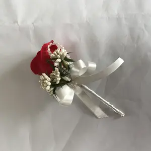 Decoração de casamento artificial de flores de rosa, de alta qualidade