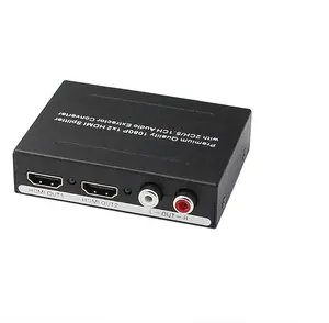 Divisor HDMI 1x2 Pantalla de sincronización convertidor AV de audio digital a 5,1 convertidor de audio analógico divisor HDMI 1 en 2 salidas