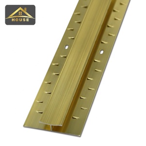 Châu Âu thị trường chất lượng cao nhôm Thảm tack Strip trang trí quá trình chuyển đổi TRIM kim loại thảm cạnh dải - Product Image 6