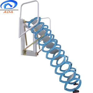 Uso <span class=keywords><strong>de</strong></span> <span class=keywords><strong>la</strong></span> familia moderna plegable ático paso escaleras - Product Image 3