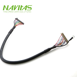 สายไฟ OEM Hirose DF13-40DS-1.25C 40 พิน 1.25 มม.  JAE FIS 20 พิน LVDS - Product Image 5