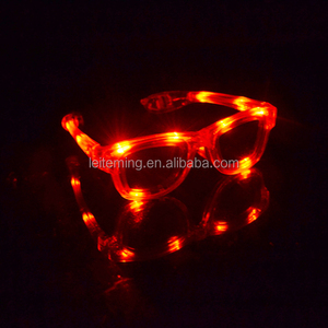 Crazy RBG יציב אור led שמש משקפיים מהבהבים משקפיים למסיבה שחור - Product Image 2