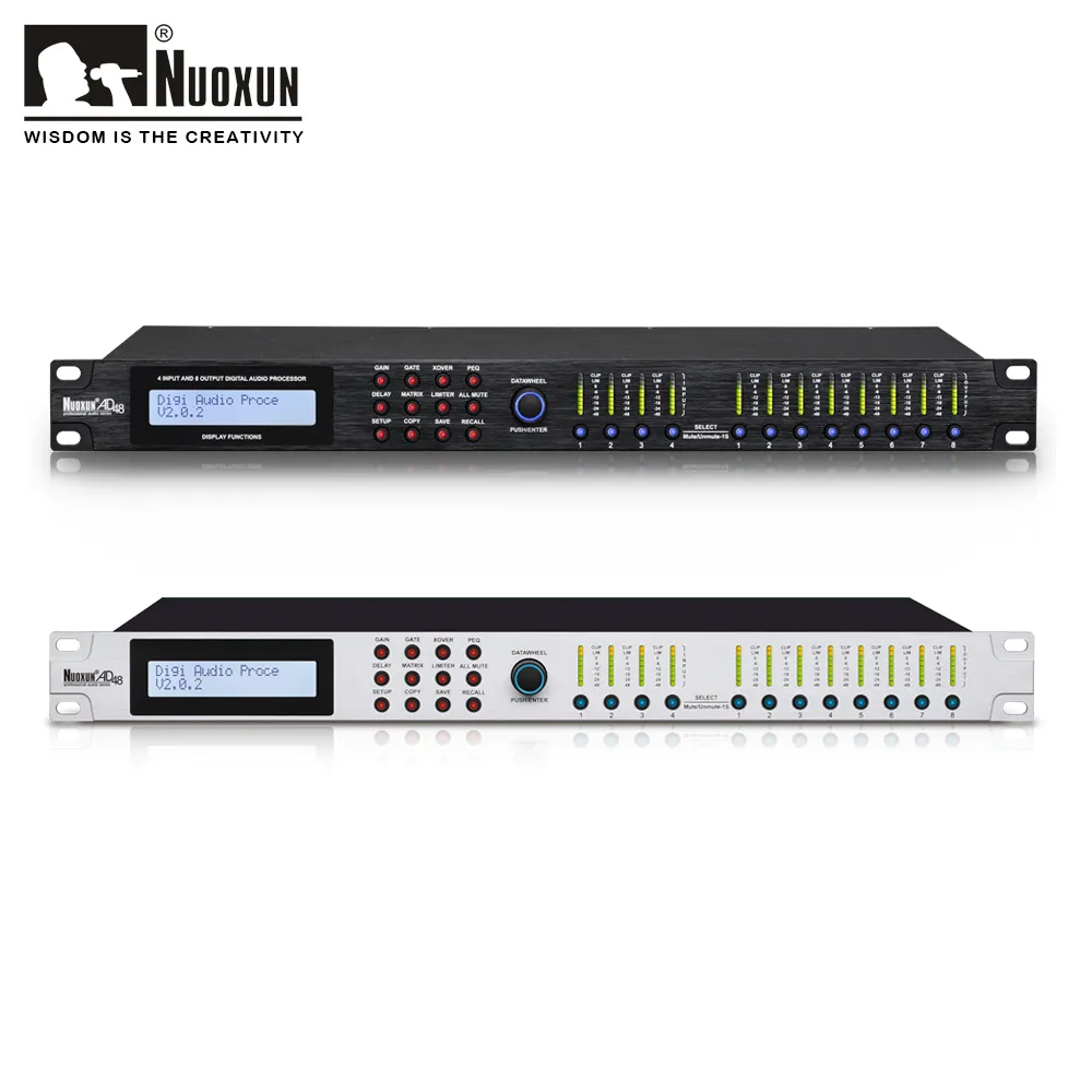 Buena calidad 4 canal dsp amplificador de potencia 4 canales 4 manera Quad Video multiplexor cuádruple procesador de Video para la venta
