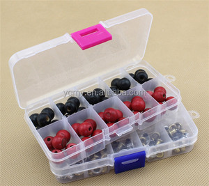 Kotak Penyimpanan Plectrum Plastik 10 Grid Menyimpan Pick Gitar dan Barang Kecil Lainnya - Product Image 2