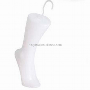 Kanca ile çorap ekran için beyaz kadın ayak mankenler gövde - Product Image 2
