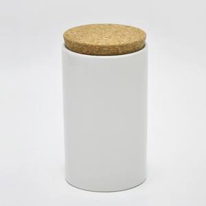 White Quality Smooth <b>Airtight</b> Ceramic Canister - Product Image 6