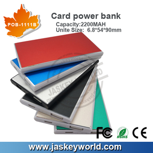 la confianza 2014 tamaño tarjeta de crédito de banco de potencia - Product Image 1