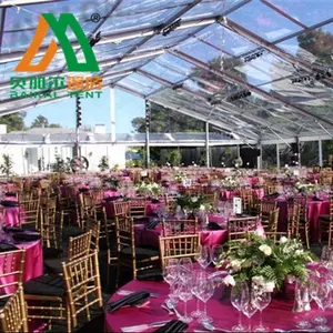 Hoge versterkte aluminium luxe 20X30 party bruiloft tent