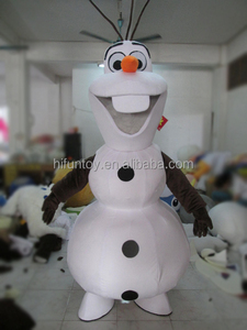 Funtoys CE felpa muñeco <span class=keywords><strong>de</strong></span> nieve <span class=keywords><strong>OLAF</strong></span> mascota <span class=keywords><strong>traje</strong></span> para adultos - Product Image 2