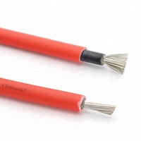Solarstromsystem 4mm2-25mm2 PV-Solarkabel PE-Mantel Verzinntes Kupfer Hochspannung XLPE-Isolierung Yuekai PV1-F1 AC-Kraftwerk
