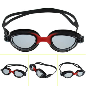 Muestra libre al por mayor personalidad distintiva de silicona gafas de natación con adultos y adolescentes - Product Image 4
