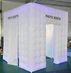 공장 백색 결혼식 led 판매를 위한 휴대용 팽창식 사진 부스 - Product Image 5
