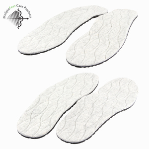 Confort 30% de fieltro de lana + <span class=keywords><strong>plantillas</strong></span> de látex <span class=keywords><strong>para</strong></span> zapatas de apoyo <span class=keywords><strong>para</strong></span> la <span class=keywords><strong>fascitis</strong></span> plantar - Product Image 4