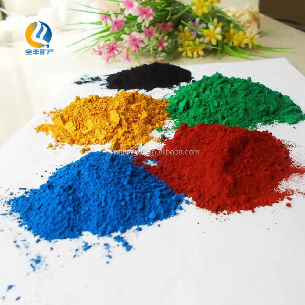 प्रत्यक्ष निर्माता विभिन्न उपयोग उद्योग ग्रेड आयरन ऑक्साइड pigments