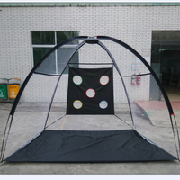 Kit de simulateur personnalisable de filet d'entraînement de golf de qualité supérieure avec conception pliante
