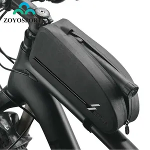 Sac de cadre de vélo, accessoires de bicyclette, grande capacité, vtt, cyclisme sur route, imperméable, Tube supérieur avant, 2020, nouveau