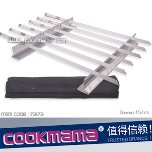 I più venduti 2022 per uso domestico essenziale strumento da campeggio all'aperto spiedini per barbecue in acciaio inossidabile - Product Image 6