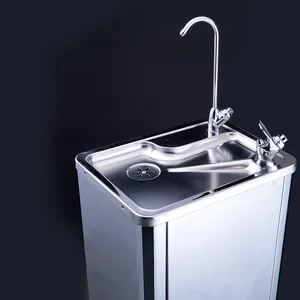 Distributore di acqua pubblica fontana per acqua potabile in acciaio inossidabile 600E
