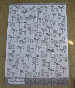 Torchon <span class=keywords><strong>de</strong></span> cuisine en coton lin uni avec impression/lavé à la pierre pour la vente en gros - Product Image 1