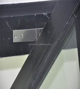 Puerta de Entrada Principal con Diseño Nuevo <span class=keywords><strong>2021</strong></span>, Puerta Automática con Sensor, Puerta de Cristal con Resorte, Puerta de Entrada de Lujo con Bisagras Oscilantes - Product Image 6