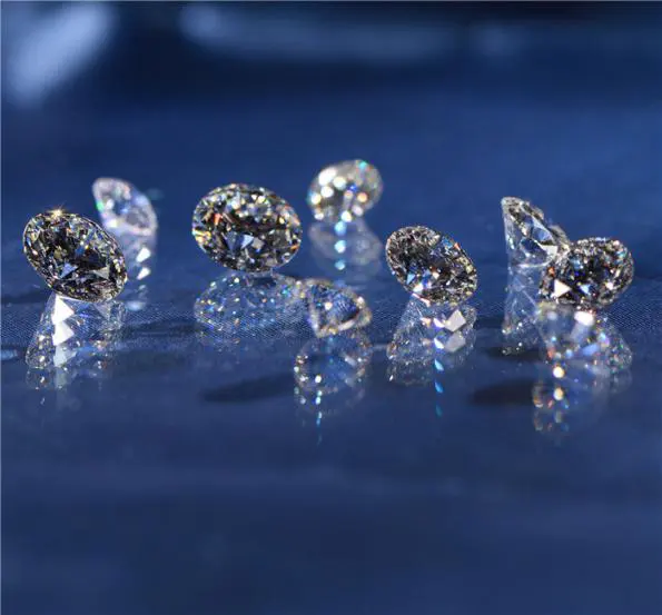 बड़े आकार 2 कैरेट ढीला हीरे प्राकृतिक IGI हीरे प्रमाणित