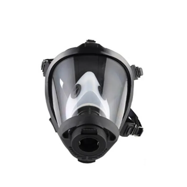Multifunctional Activated Carbon Filter Full Face Gas Mask, Safety Gas Mask Respirator
