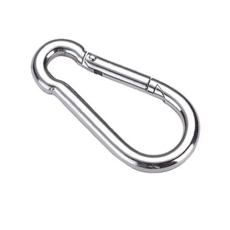 เปลญวนตะขอ Carabiner ขายส่งปรับแต่ง Carabiner เฟอร์นิเจอร์กลางแจ้งรัดต้นไม้โลหะเหล็ก BSCI LS โมเดิร์นสีดํา 5-7days