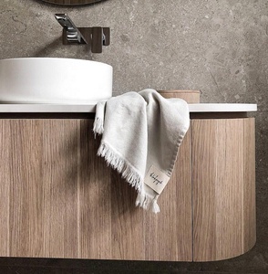 2024 Hàng Châu Vermont New Ý phong cách gỗ hiện đại tùy chỉnh sẵn sàng thực hiện Vanity Thiết kế phòng tắm tủ phòng tắm - Product Image 3