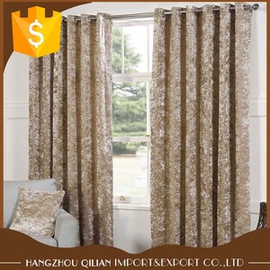 <span class=keywords><strong>Rideau</strong></span> à œillets en Faux <span class=keywords><strong>velours</strong></span> écrasé, 1 pièce, design - Product Image 2