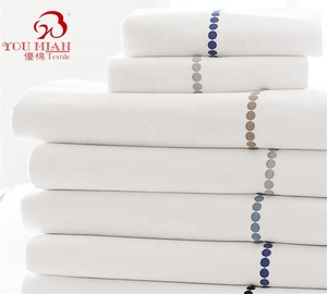 Hotel Großhandel König Größe 100% Bambus Bettwäsche Bettlaken Set - Product Image 2