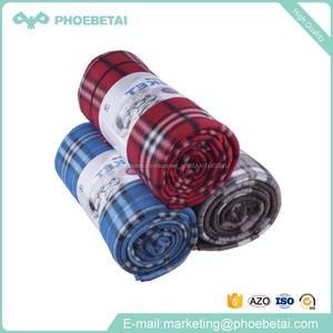 Us hot vente personnalisé plaid <span class=keywords><strong>polaire</strong></span> couverture <span class=keywords><strong>polaire</strong></span> - Product Image 1