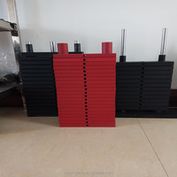 Máquina cruzada de cables de entrenamiento funcional con pilas de peso duales de 200 lb del servicio postventa de fábrica de China