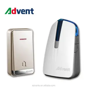 DC Pin Power 150 M Phạm Vi điều khiển từ xa chuông cửa không dây cho căn hộ, nhà chuông cửa nhấp nháy ánh sáng - Product Image 4