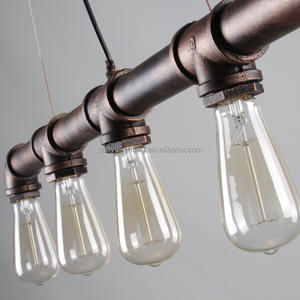 Lampada <span class=keywords><strong>a</strong></span> <span class=keywords><strong>Sospensione</strong></span> <span class=keywords><strong>Vintage</strong></span> <span class=keywords><strong>Lampade</strong></span> <span class=keywords><strong>Industriali</strong></span> Lampada Pendente Stile Tubo Idraulico Antico - Product Image 5