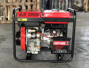 Elektrikli Start dizel jeneratör 5kw/ KAMA tipi taşınabilir dizel jeneratör - Product Image 4