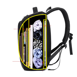 Sinh viên Bán buôn máy tính xách tay Ba lô phong cách kinh doanh polyester không thấm nước USB sạc Túi máy tính xách tay với logo tùy chỉnh-nhà máy trực tiếp - Product Image 6