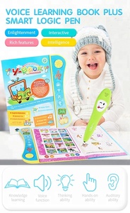 Bambini Libro Intelligenza Giocattolo di Apprendimento Inglese Lettura di E-Book Giocattolo con la Penna di Conversazione per la Vendita - Product Image 2