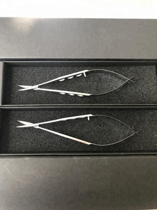 Dụng Cụ Phẫu Thuật Nhãn Khoa Universal Corneal Kéo Cong ML-64015 Venus Kéo Tùy Chỉnh - Product Image 5