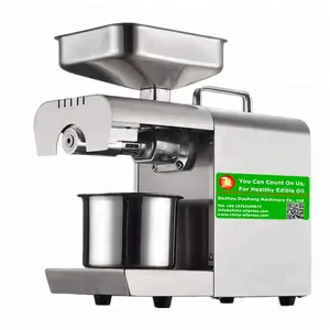 Home mini peanut sesame oil expeller sunflower seed oil press machine