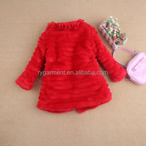 <span class=keywords><strong>L</strong></span>'arrivée de nouveaux manteau en fausse fourrure enfants filles manteaux d'hiver 2015 - Product Image 2