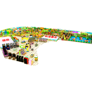 Haute Qualité Bon Prix Équipement <span class=keywords><strong>De</strong></span> Jeux D'intérieur D'intérieur Aire <span class=keywords><strong>de</strong></span> Jeu Enfants Vilain Château - Product Image 5