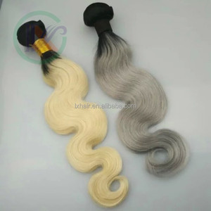 Achats en ligne express ali sites d'outre-mer acheter brésilienne nouveaux produits ombre 2 ton extension de cheveux humains - Product Image 2