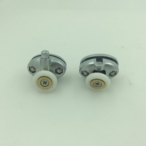 Roue à <span class=keywords><strong>roulettes</strong></span> pour porte coulissante, en aluminium chromé, quincaillerie <span class=keywords><strong>de</strong></span> <span class=keywords><strong>cabine</strong></span> <span class=keywords><strong>de</strong></span> <span class=keywords><strong>douche</strong></span> - Product Image 2