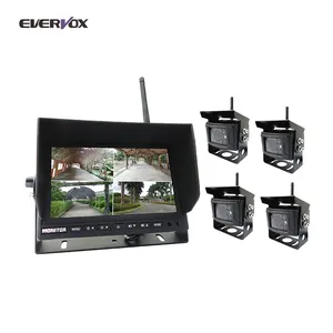 7 Inch Camera An Ninh Không Dây Và Hệ Thống Hệ Thống 12V 24V Cho Xe Tải