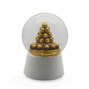 Tùy chỉnh nhựa trang trí đám cưới thủy tinh quả cầu tuyết lưu niệm Tưởng Niệm cho những dịp đáng nhớ nước toàn cầu - Product Image 4